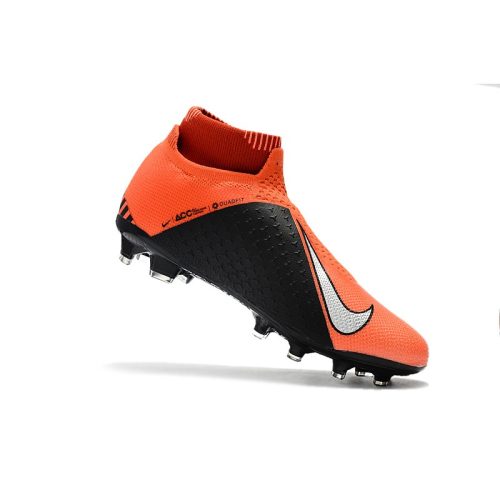 Nike Phantom VSN Elite DF FG - Naranja Negro Plata_3.jpg